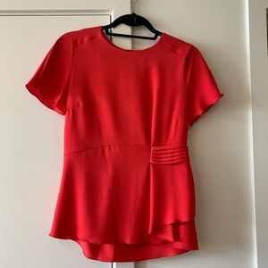 Red blouse in perfect condition